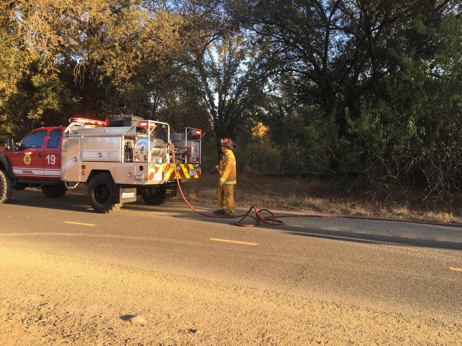 Varsity Cross Country Team Runs into Fire on ARP