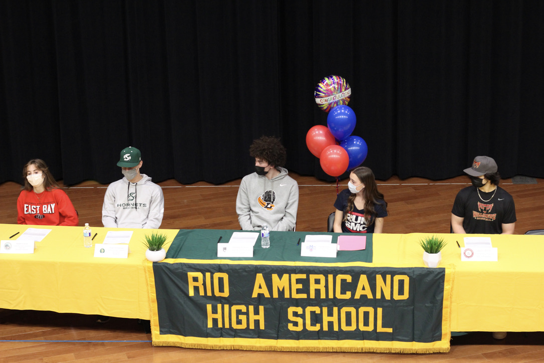 Rio senior athletes sign