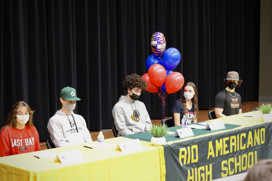 Rio senior athletes sign