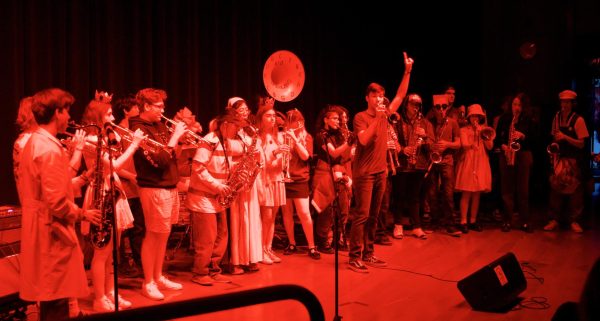 Band Students perform at Playathon 2023.