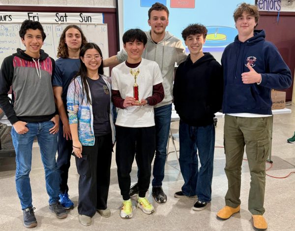 Members of the Rio Americano Mathletes team.