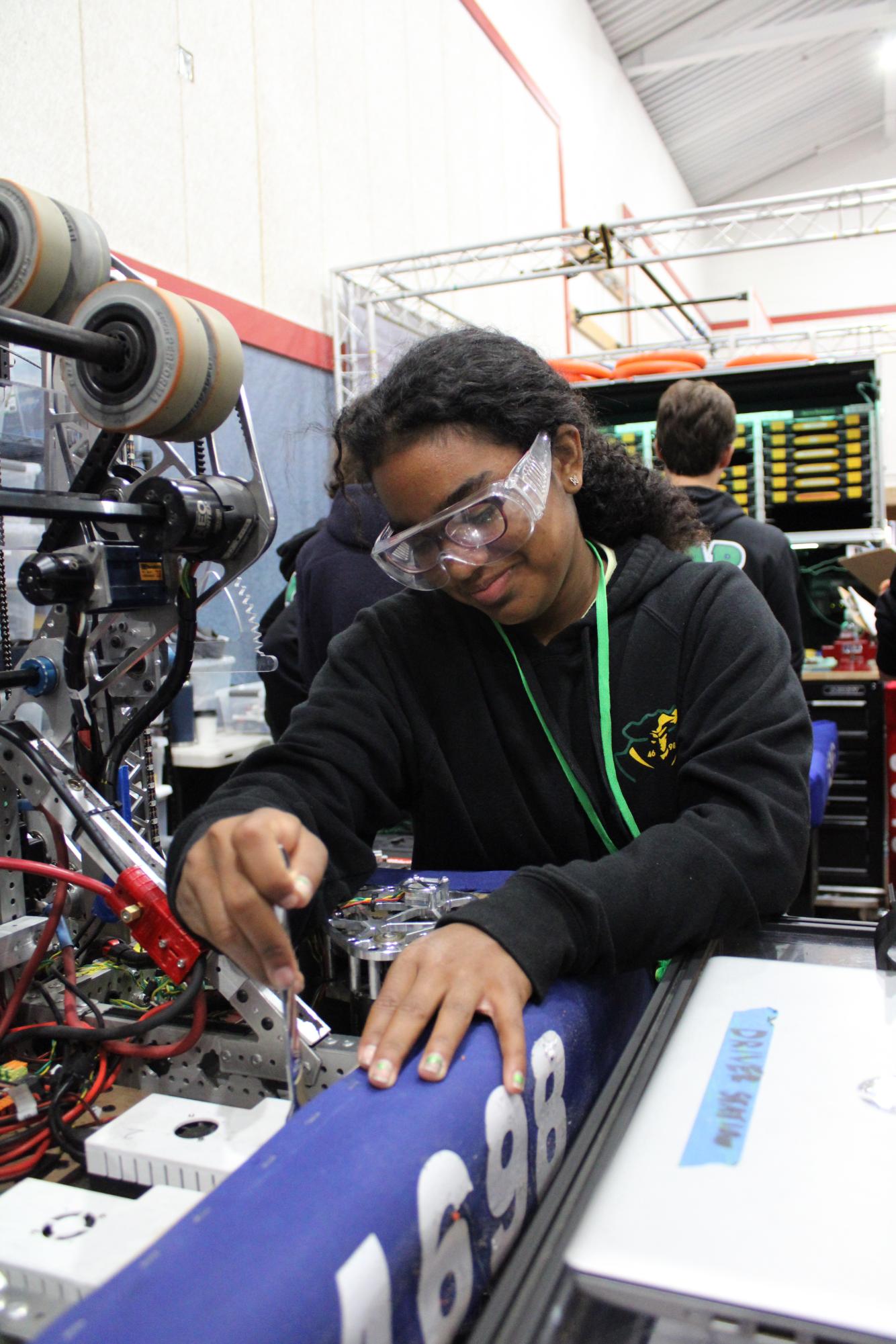 Robotics Team Finishes Fourth in First Competition of the Season, Looks to Improve Rankings
