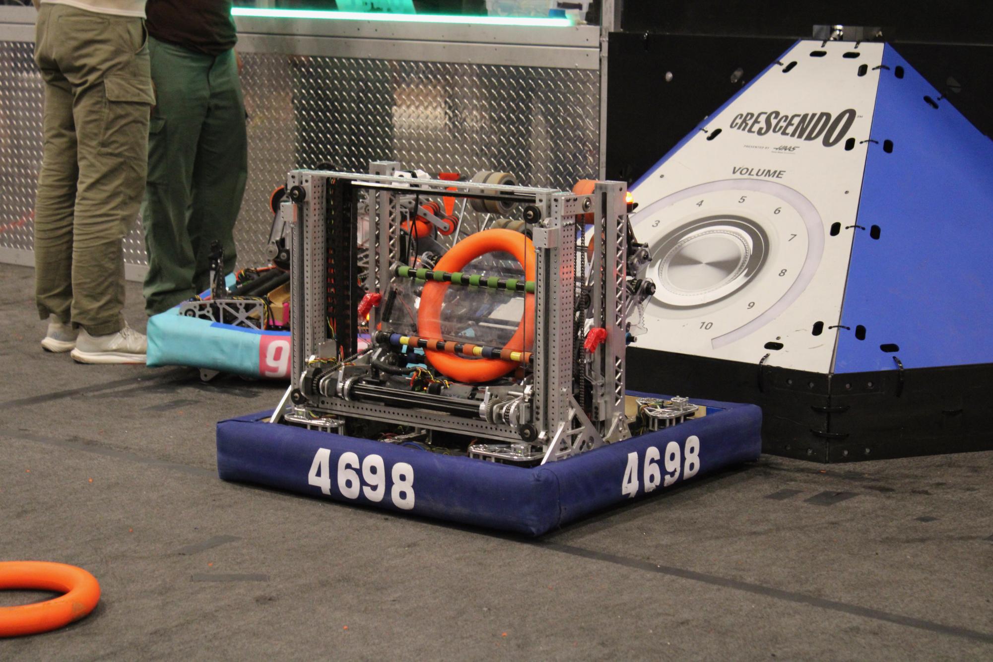 Robotics Team Finishes Fourth in First Competition of the Season, Looks to Improve Rankings