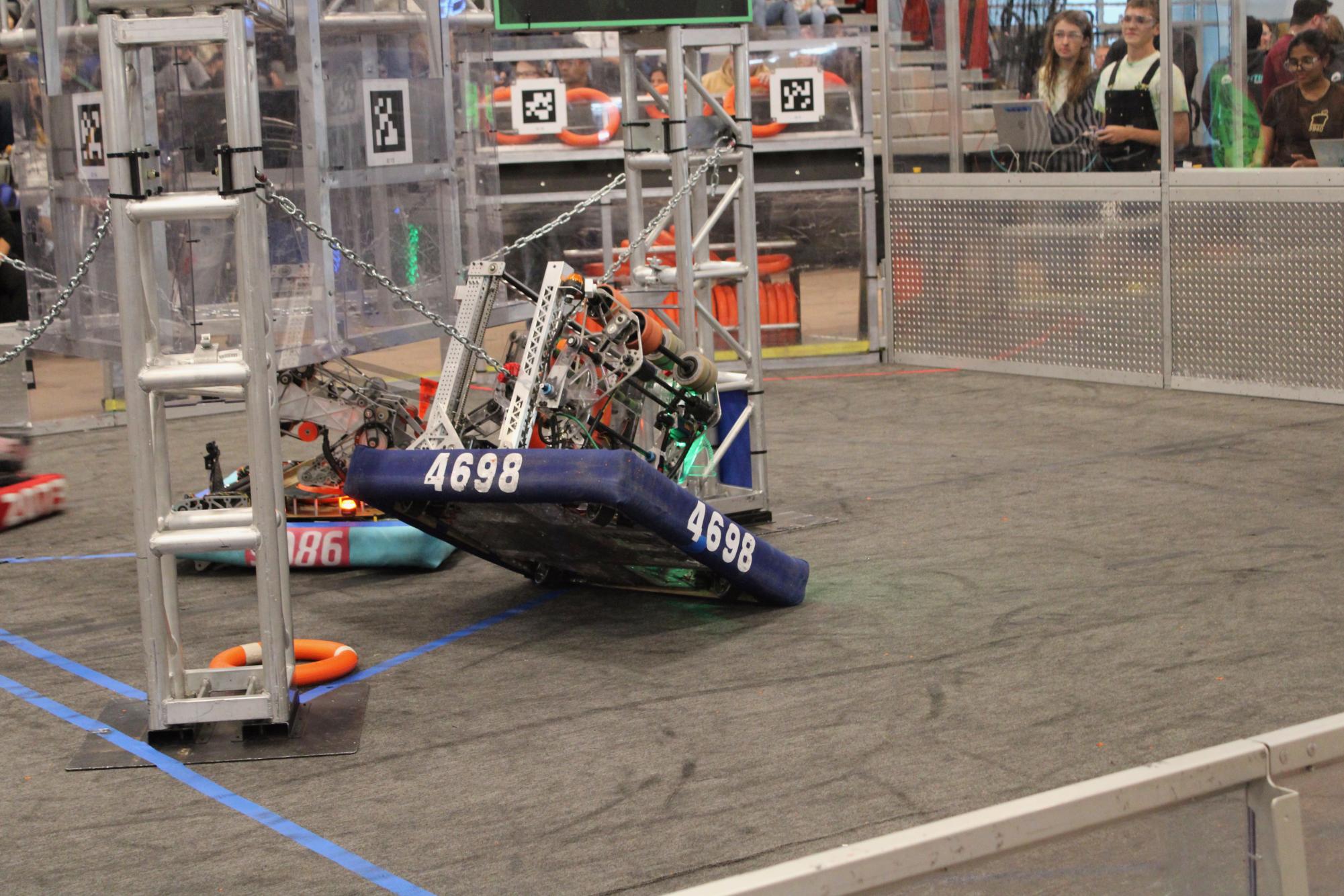 Robotics Team Finishes Fourth in First Competition of the Season, Looks to Improve Rankings