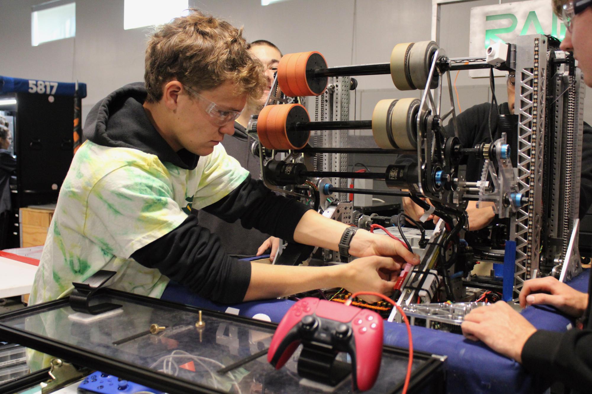 Robotics Team Finishes Fourth in First Competition of the Season, Looks to Improve Rankings