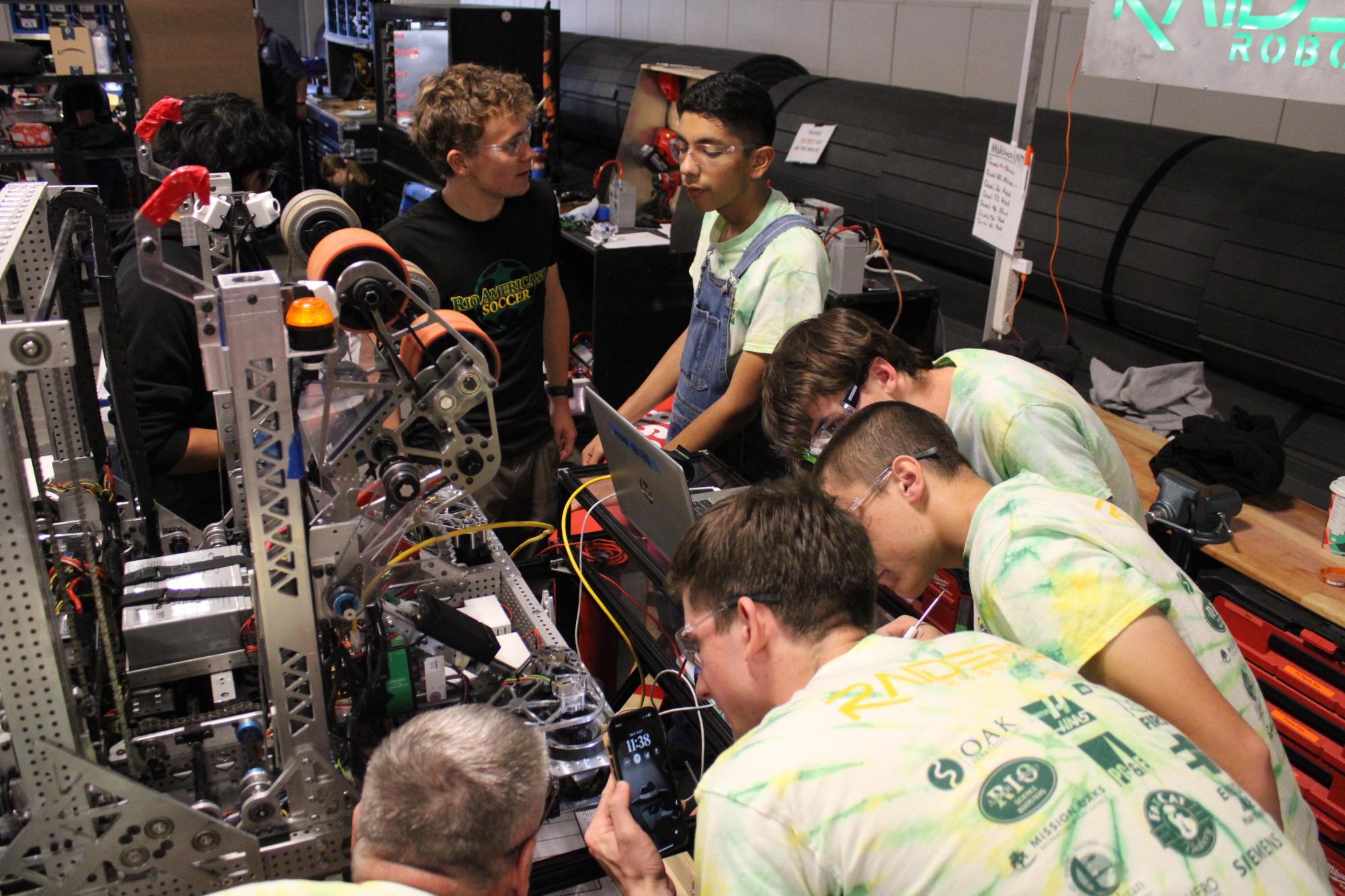 Robotics Team Finishes Fourth in First Competition of the Season, Looks to Improve Rankings