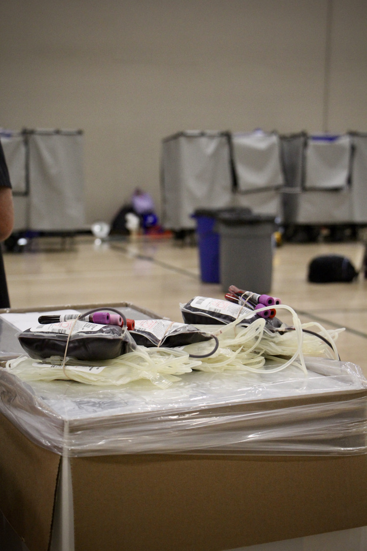 Rio students participate in the Blood drive