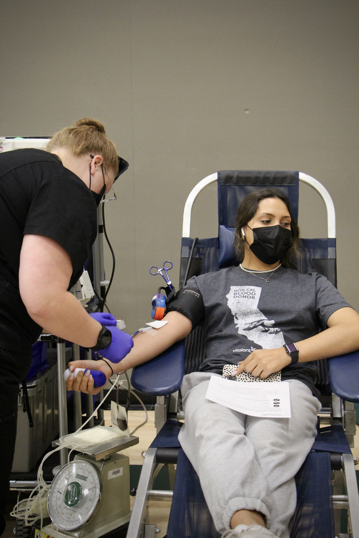 Rio students participate in the Blood drive