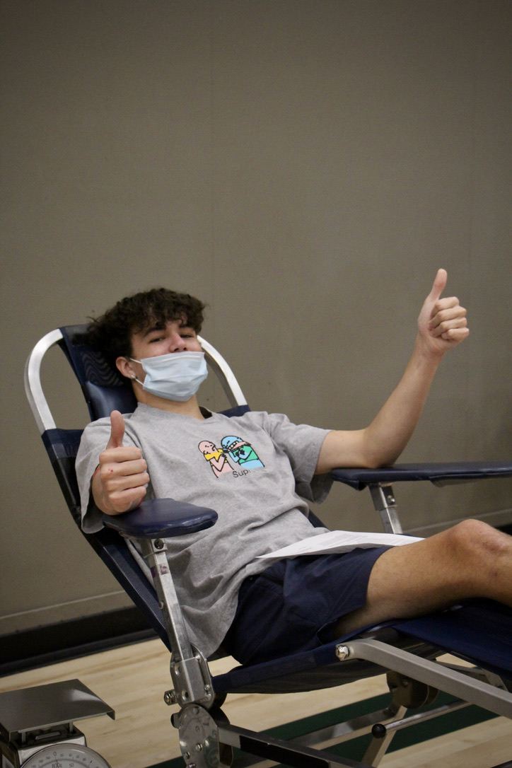 Rio students participate in the Blood drive
