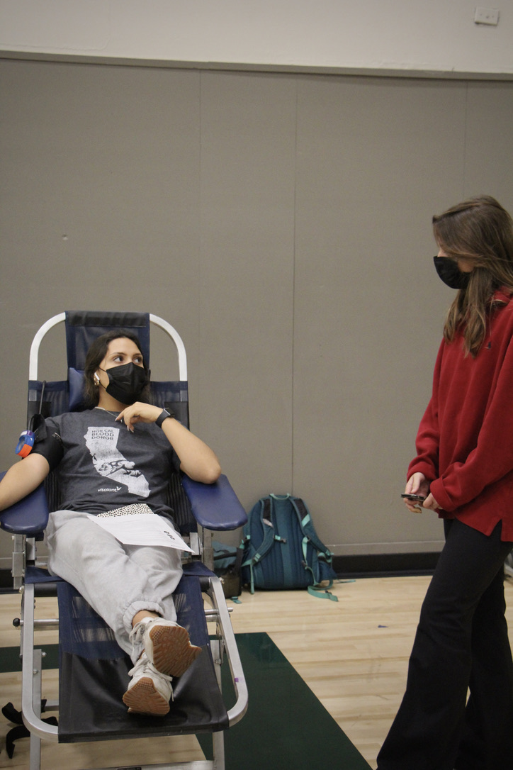 Rio students participate in the Blood drive